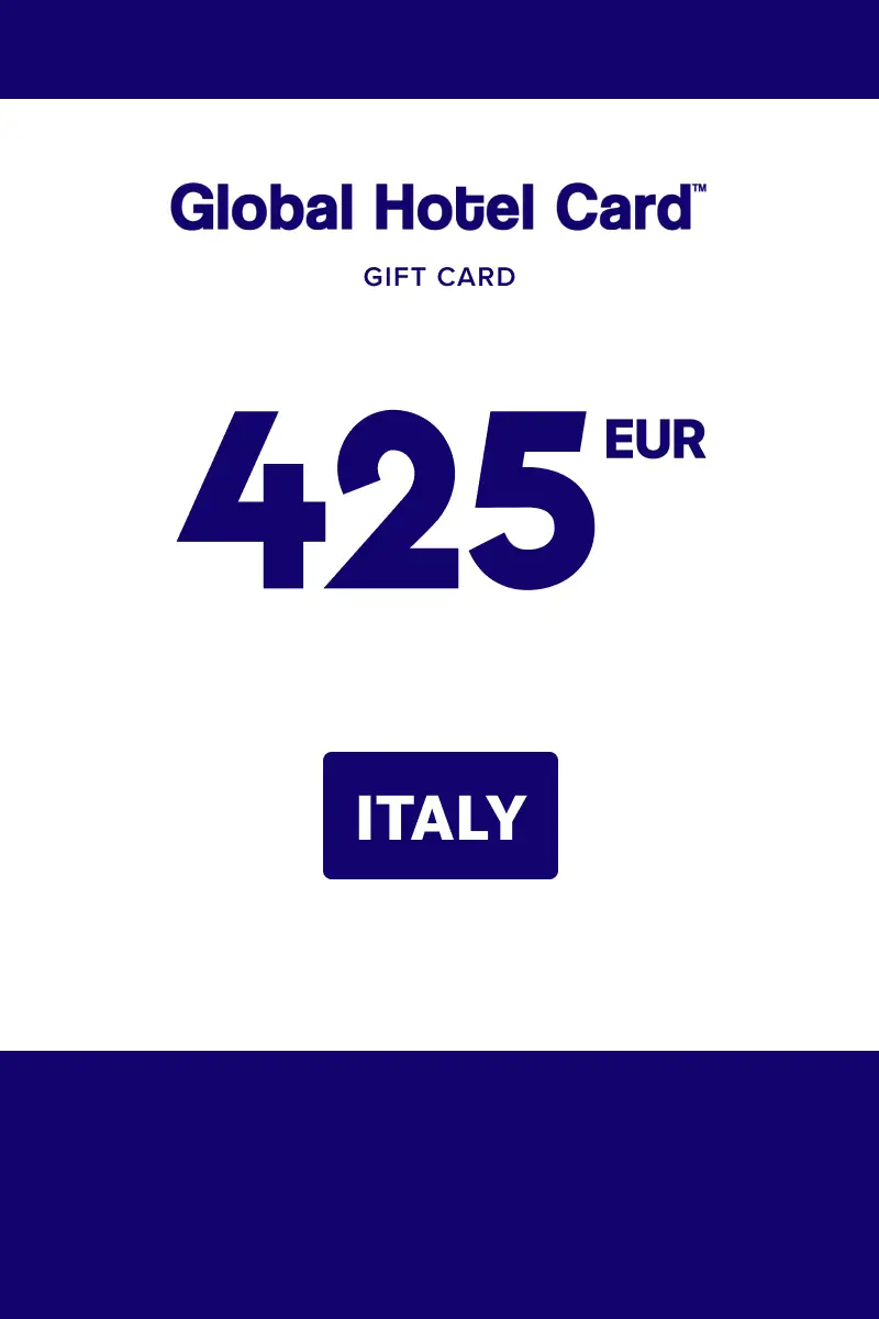 Global Hotel Card 425 EUR Gift Card (Italy) - Digital Key