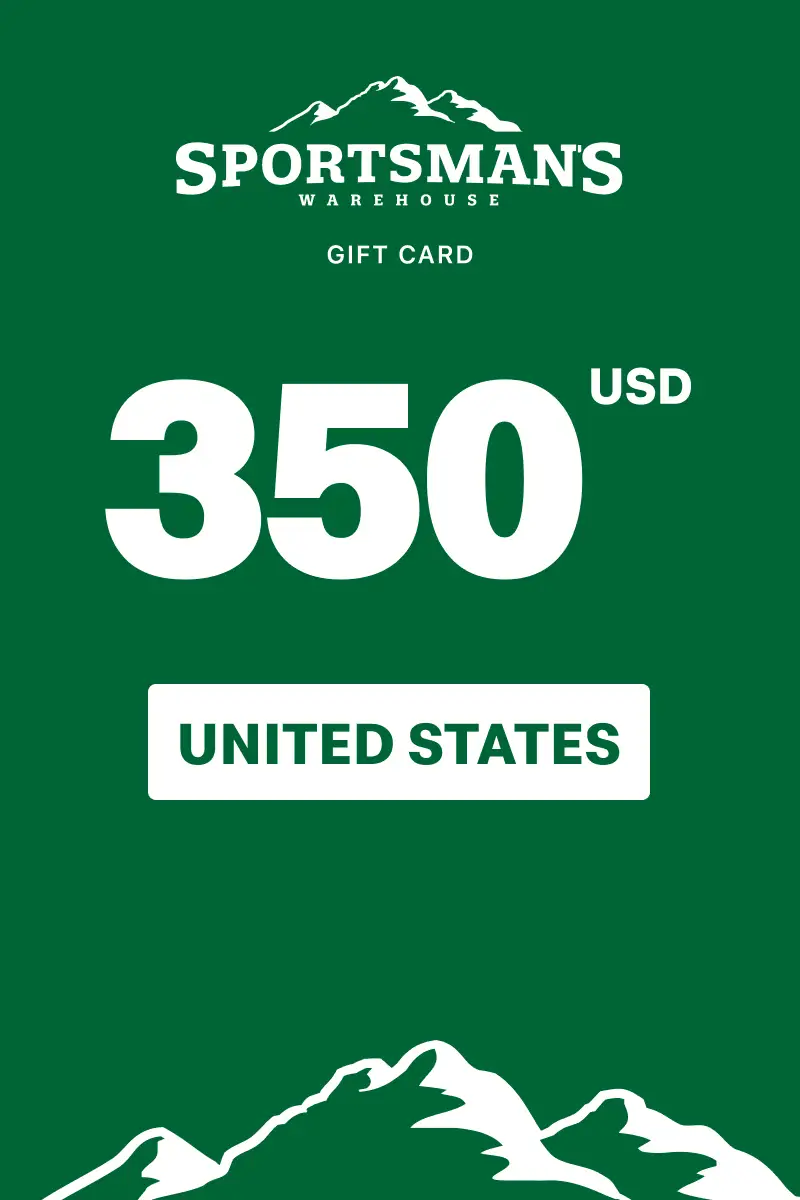 Sportsman's Warehouse 350 USD Gift Card (United States) - Digital Key