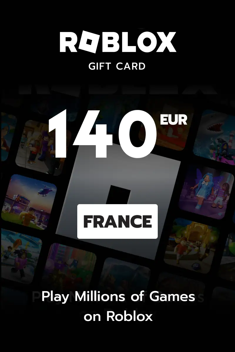 Roblox 140 EUR Gift Card (France) - Digital Key