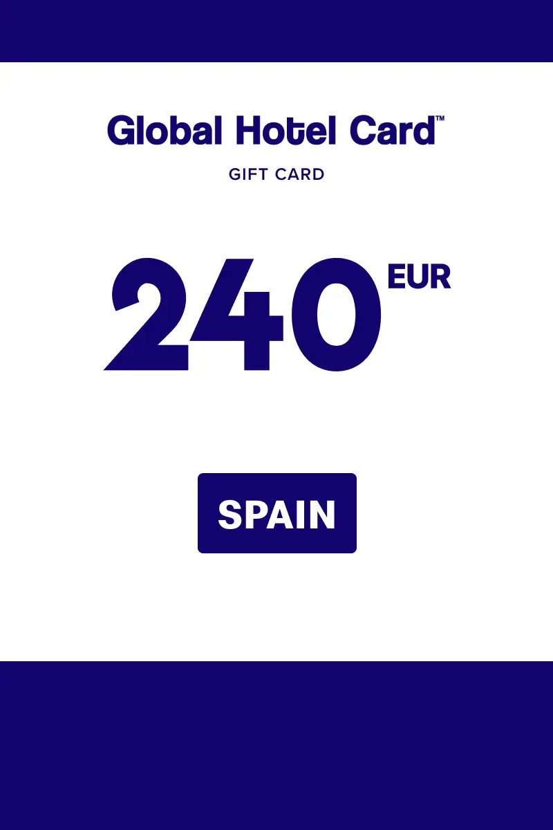 Global Hotel Card 240 EUR Gift Card (Spain) - Digital Key