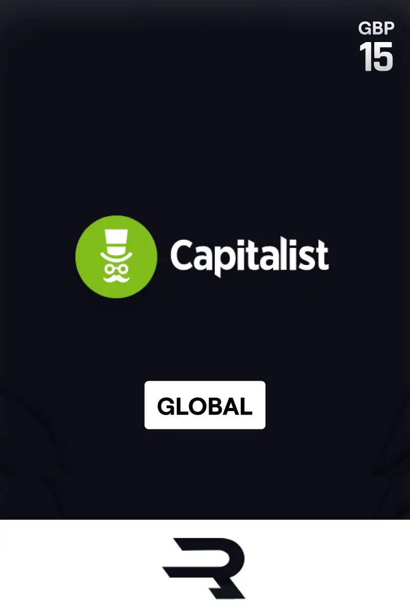 Rewarble Capitalist 15 GBP Gift Card (Global) - Rewarble - Digital Key
