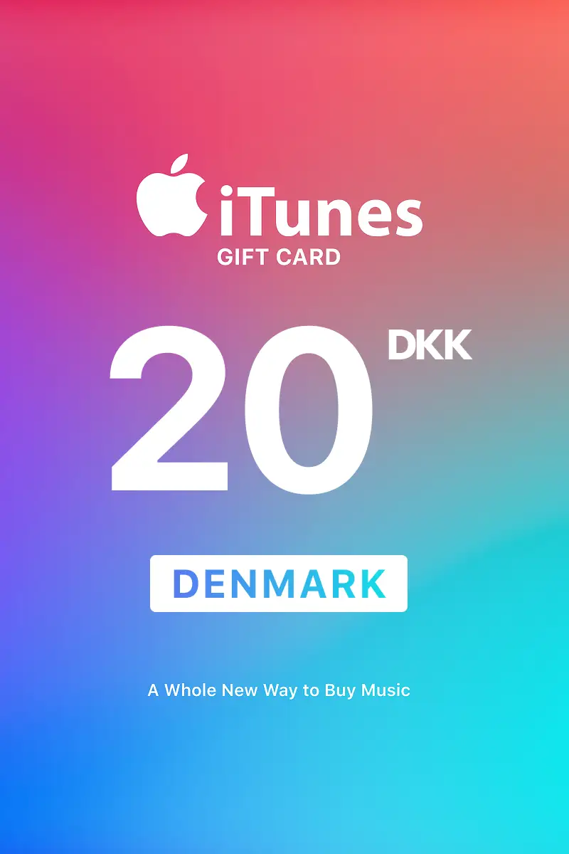 Apple iTunes 20 DKK Gift Card (Denmark) - Digital Key