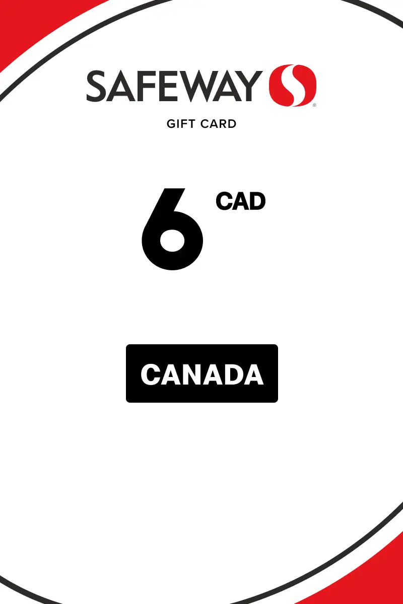 Safeway 6 CAD Gift Card (Canada) - Digital Key