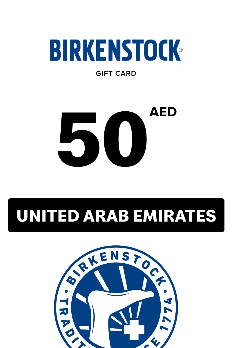 Birkenstock 50 AED Gift Card (United Arab Emirates) - Digital Key
