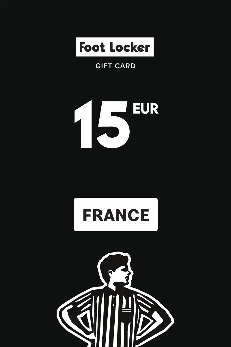 Foot Locker 15 EUR Gift Card (France) - Digital Key