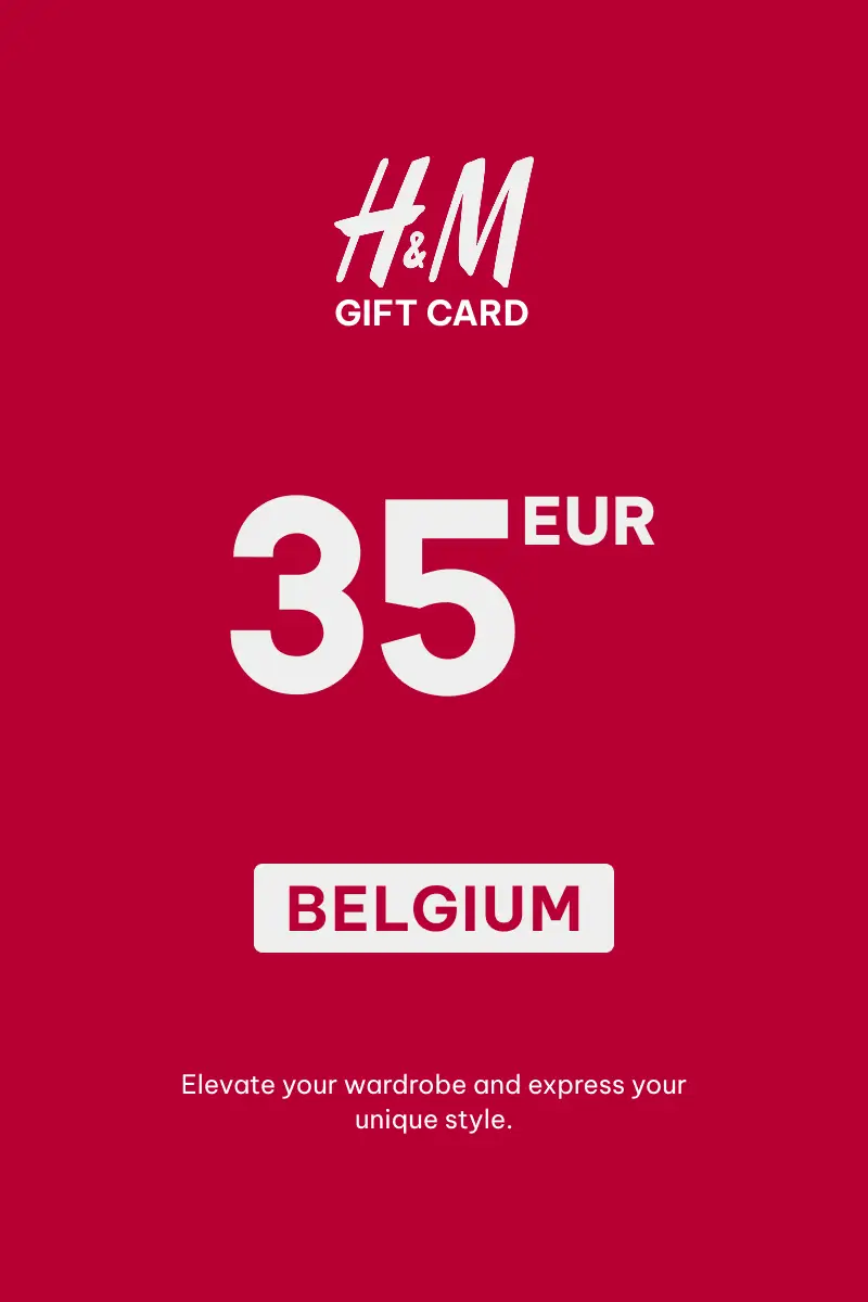 HandM 35 EUR Gift Card (Belgium) - Digital Key