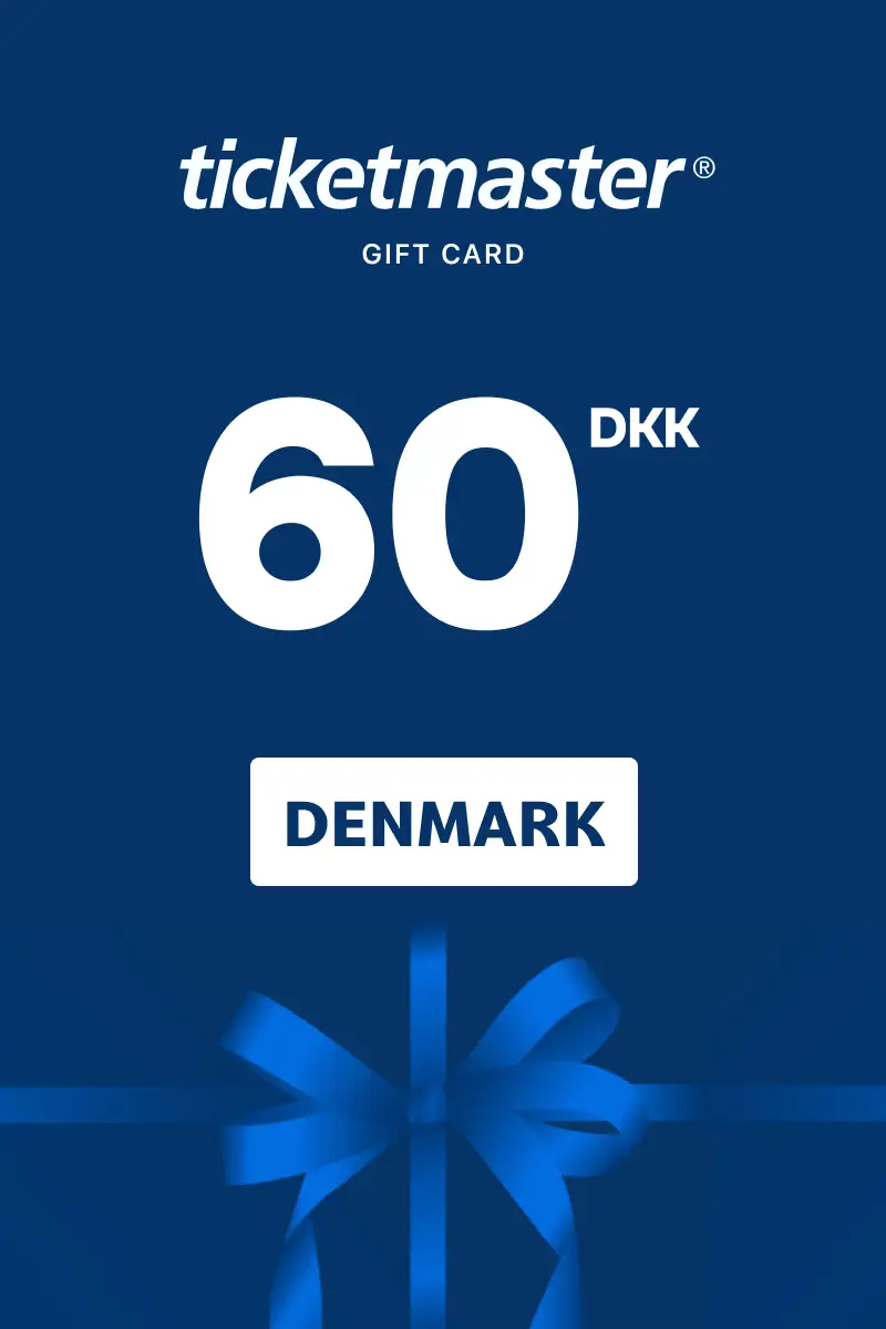 Ticketmaster 60 DKK Gift Card (Denmark) - Digital Key
