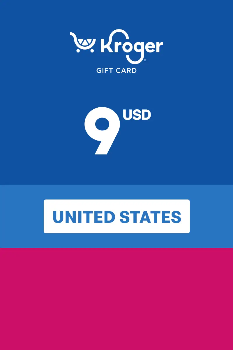 Kroger 9 USD Gift Card (United States) - Digital Key
