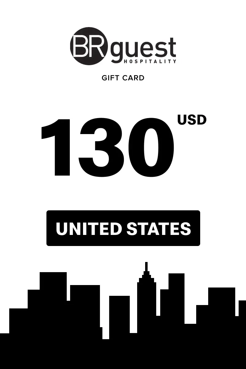 BR Guest Hospitality 130 USD Gift Card (United States) - Digital Key