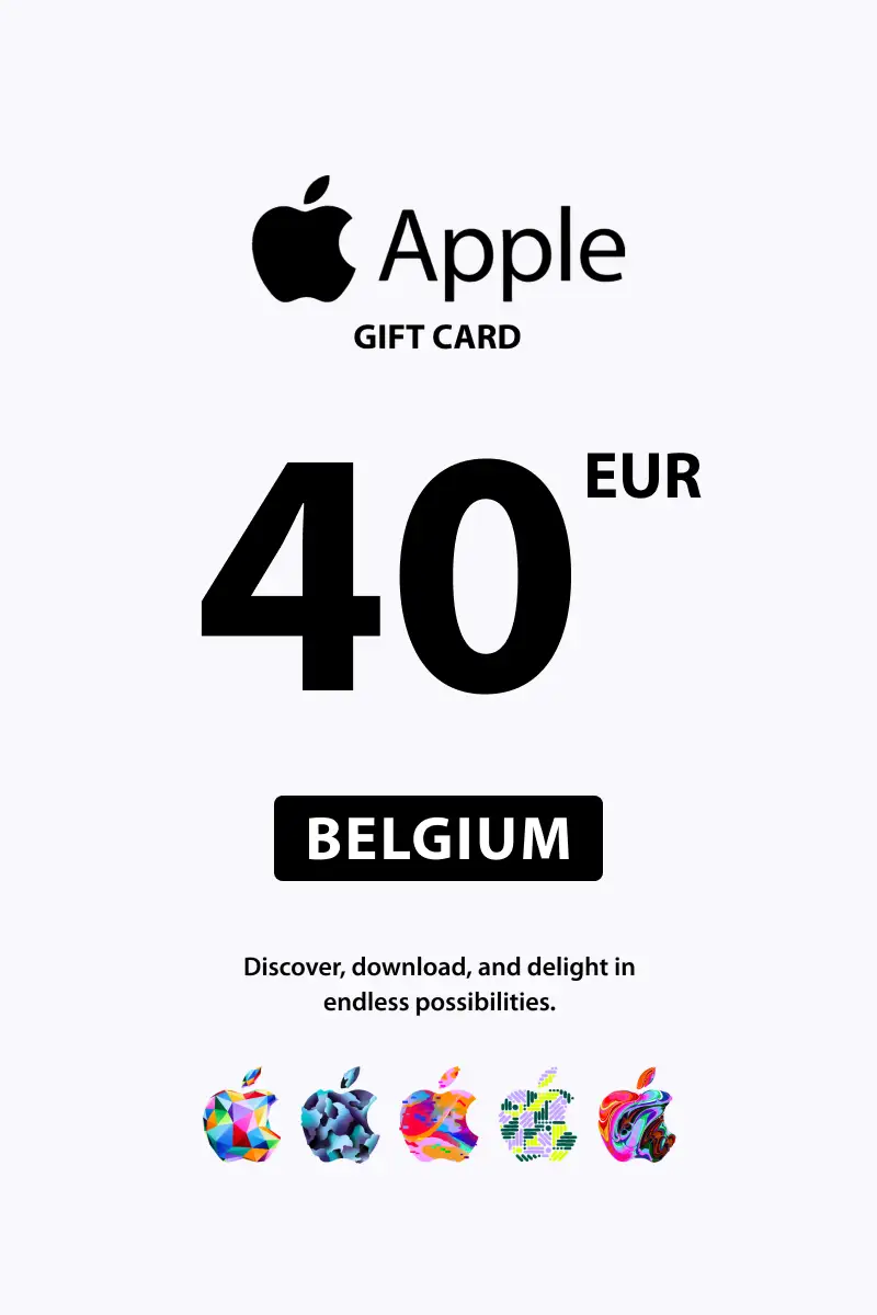 Apple 40 EUR Gift Card (Belgium) - Digital Key