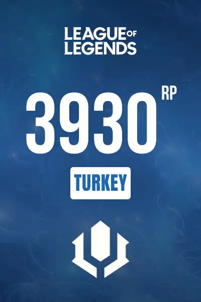 League of Legends 3930 RP (Turkey) - Digital Key