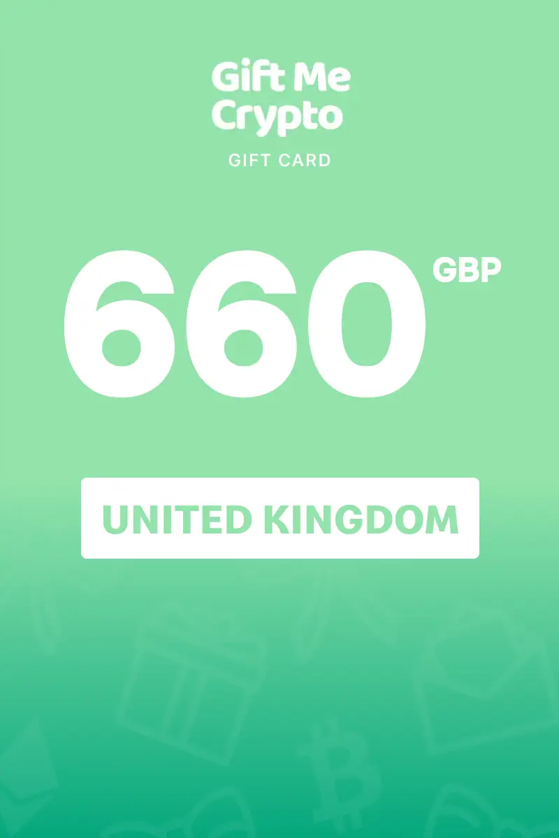 Gift Me Crypto (ETH) 660 GBP Gift Card (United Kingdom) - Digital Key
