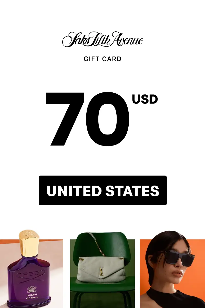Saks Fifth Avenue 70 USD Gift Card (United States) - Digital Key