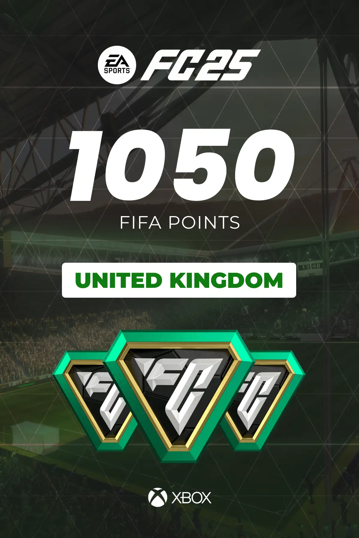 EA SPORTS FC 25 - 1050 FC Points (United Kingdom) (Xbox One / Xbox Series X|S) - Xbox Live - Digital Key