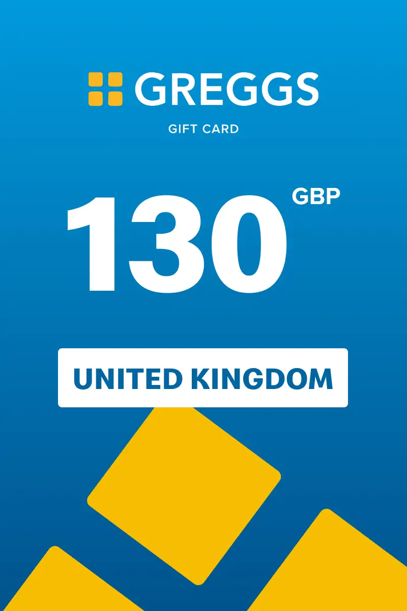 Greggs 130 GBP Gift Card (United Kingdom) - Digital Key