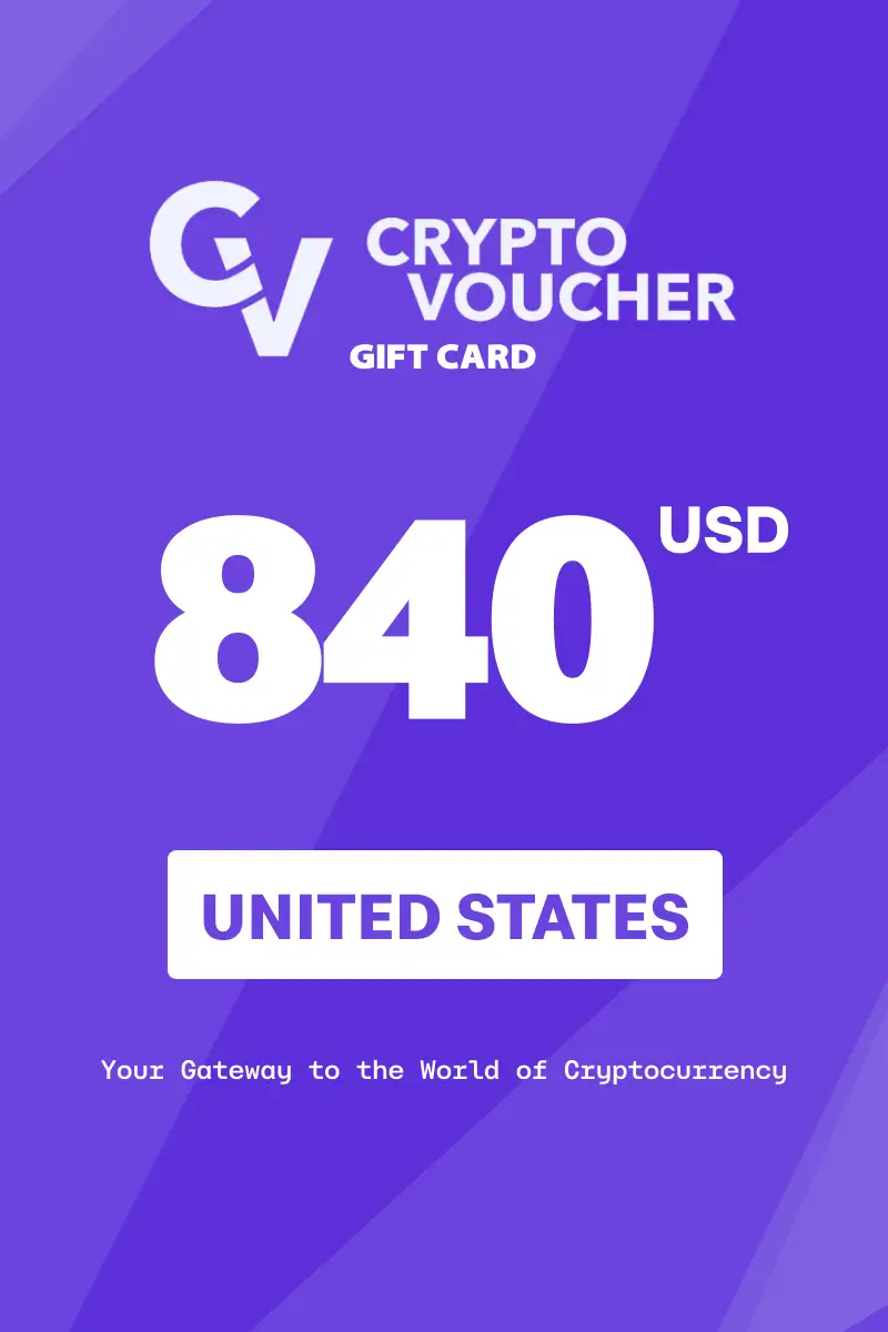 Crypto Voucher (SOLANA) 840 USD Gift Card (United States) - Digital Key
