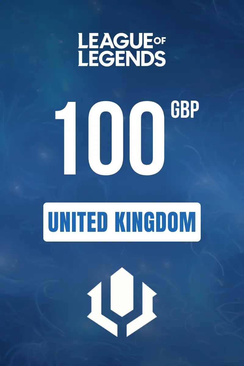 League of legends 100 GBP Gift Card (United Kingdom) - Digital Key