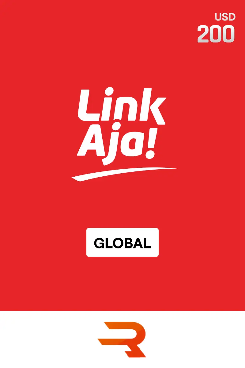 Rewarble LinkAja Top Up 200 USD Gift Card (Global) - Rewarble - Digital Key