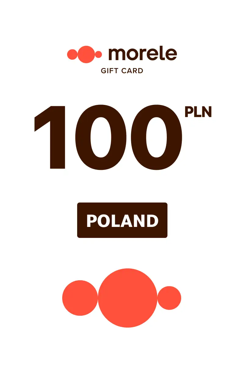 Morele.net 100 PLN Gift Card (Poland) - Digital Key