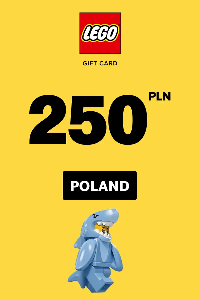 LEGO 250 PLN Gift Card (Poland) - Digital Key