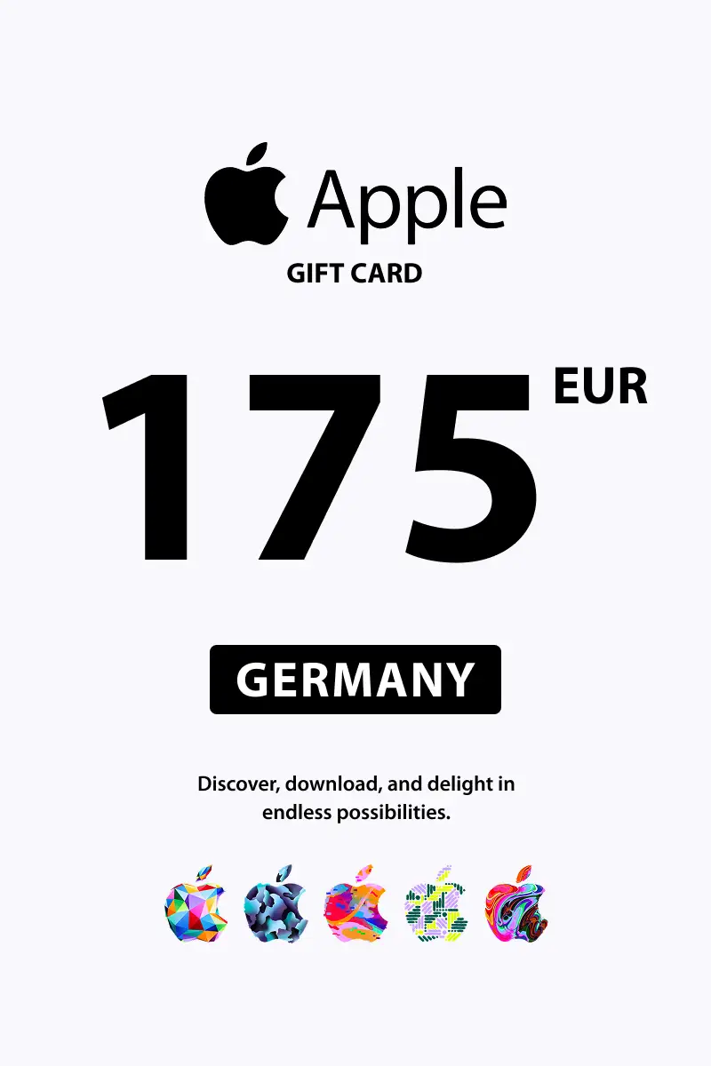 Apple 175 EUR Gift Card (Germany) - Digital Key