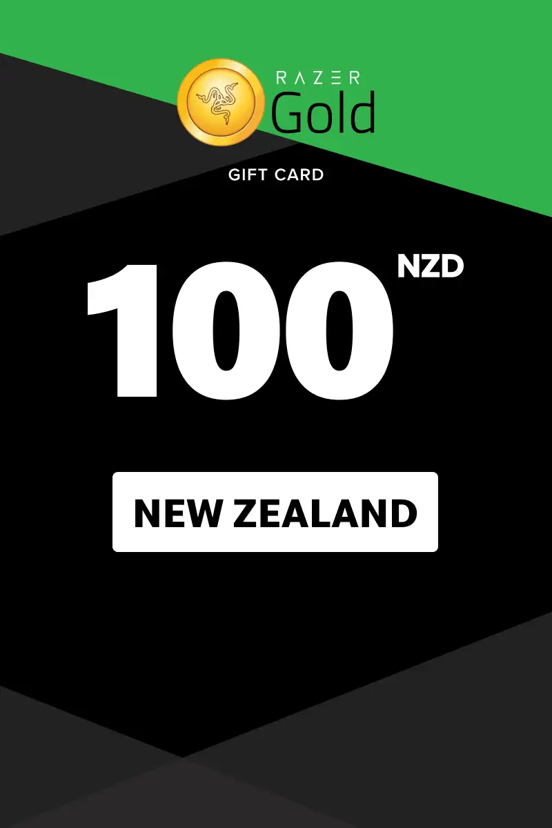 Razer Gold 100 NZD Gift Card (New Zealand) - Digital Key