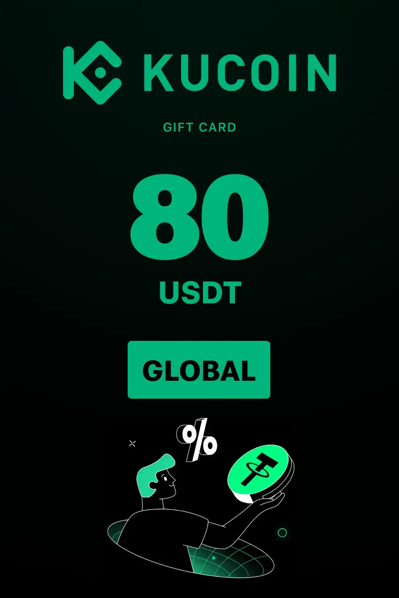 KuCoin Gift Card 80 USDT Gift Card (Global) - Digital Key