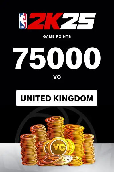 NBA 2K25 - 75000 VC (United Kingdom) (Xbox Series X|S) - Xbox Live - Digital Key