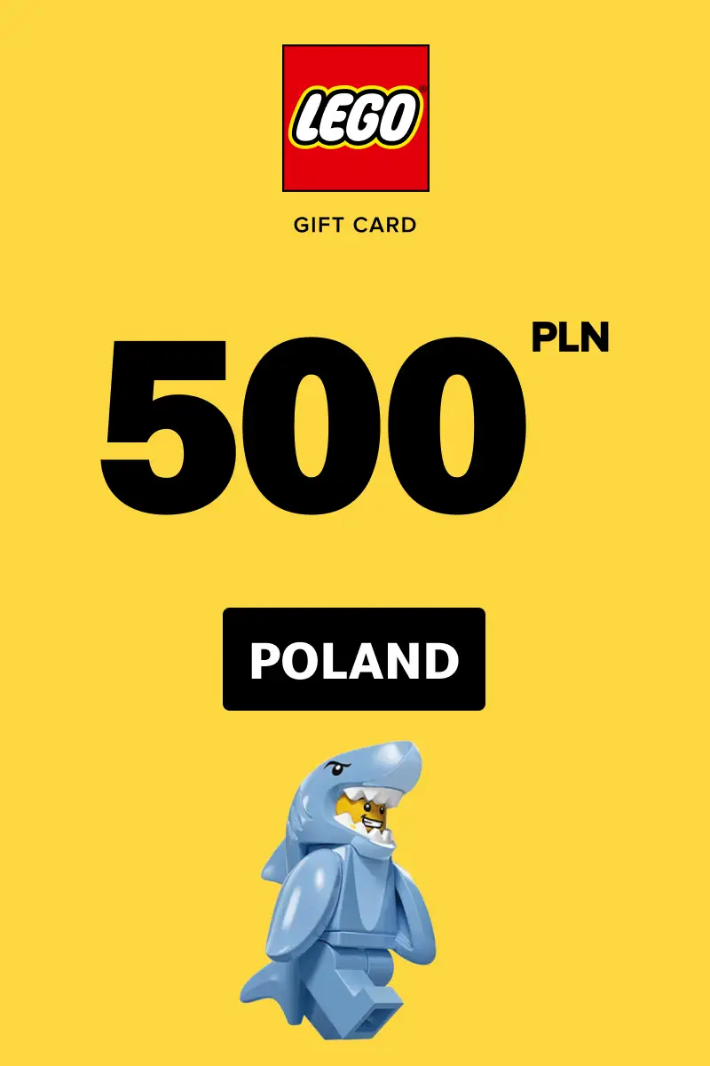 LEGO 500 PLN Gift Card (Poland) - Digital Key