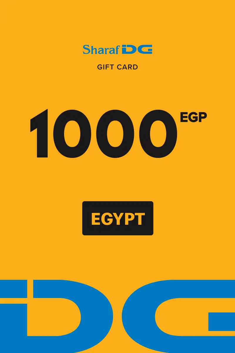 Sharaf DG 1000 EGP Gift Card (Egypt) - Digital Key