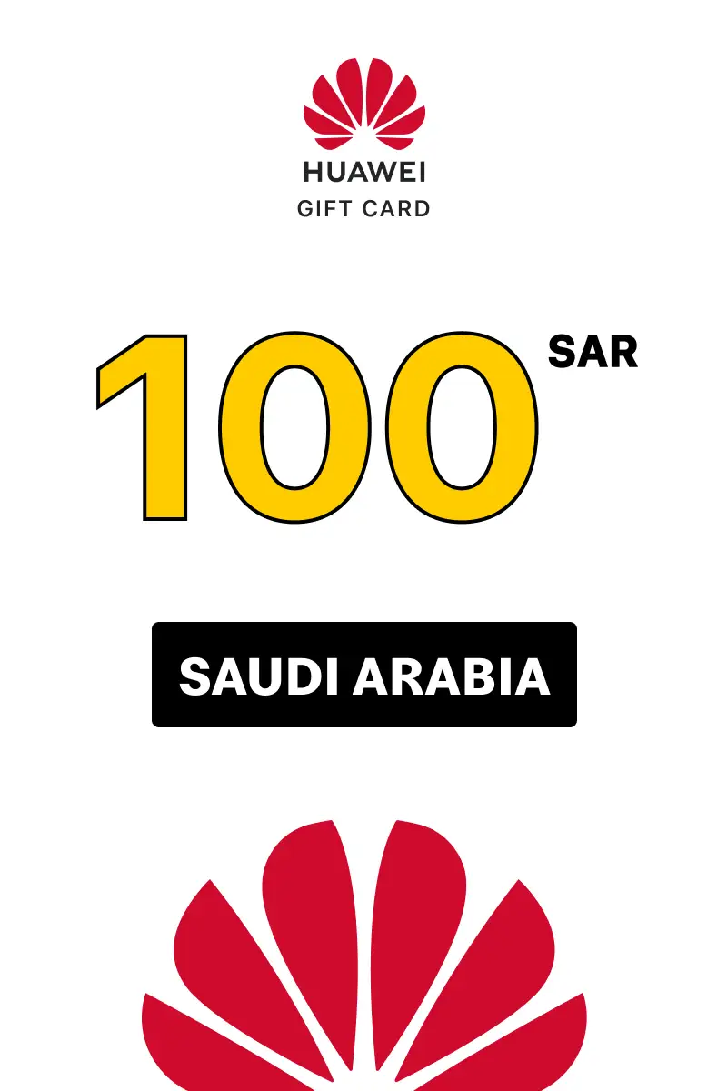 HUAWEI 100 SAR Gift Card (Saudi Arabia) - Digital Key