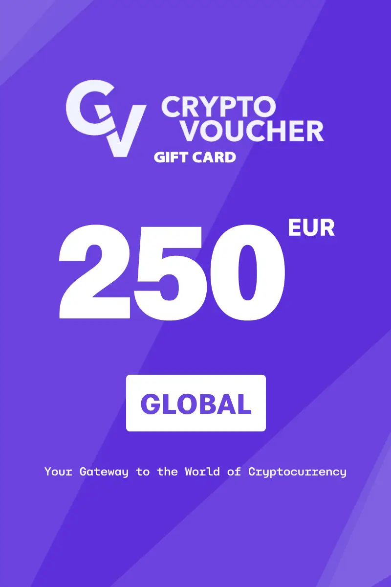 Buy Crypto Voucher 250 EUR Gift Card (Global) - Digital Key