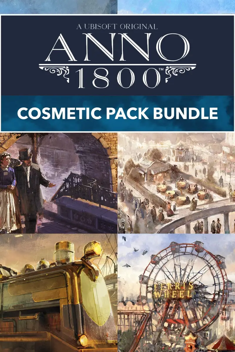 Anno 1800 Cosmetic Bundle Pack DLC (Europe) (PC) - Ubisoft Connect - Digital Key