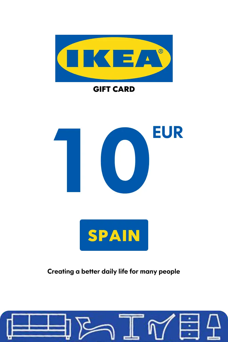 IKEA 10 EUR Gift Card (Spain) - Digital Key