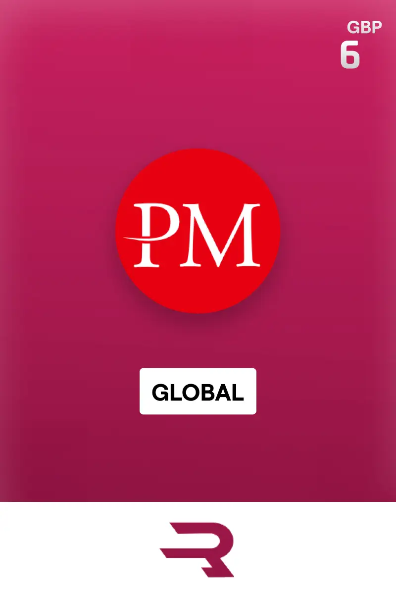 Rewarble Perfect Money 6 GBP Gift Card (Global) - Rewarble - Digital Key