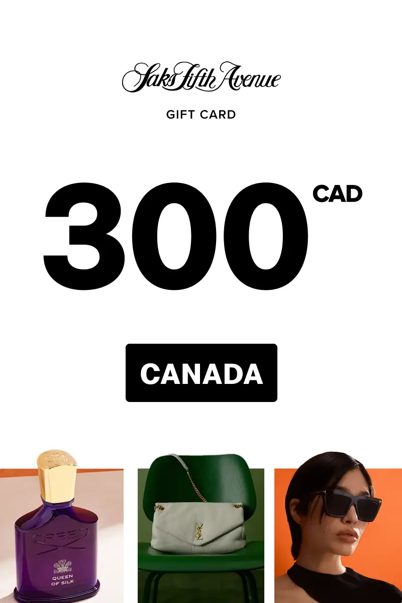 Buy Saks Fifth Avenue 300 CAD Gift Card (Canada) Digital Key
