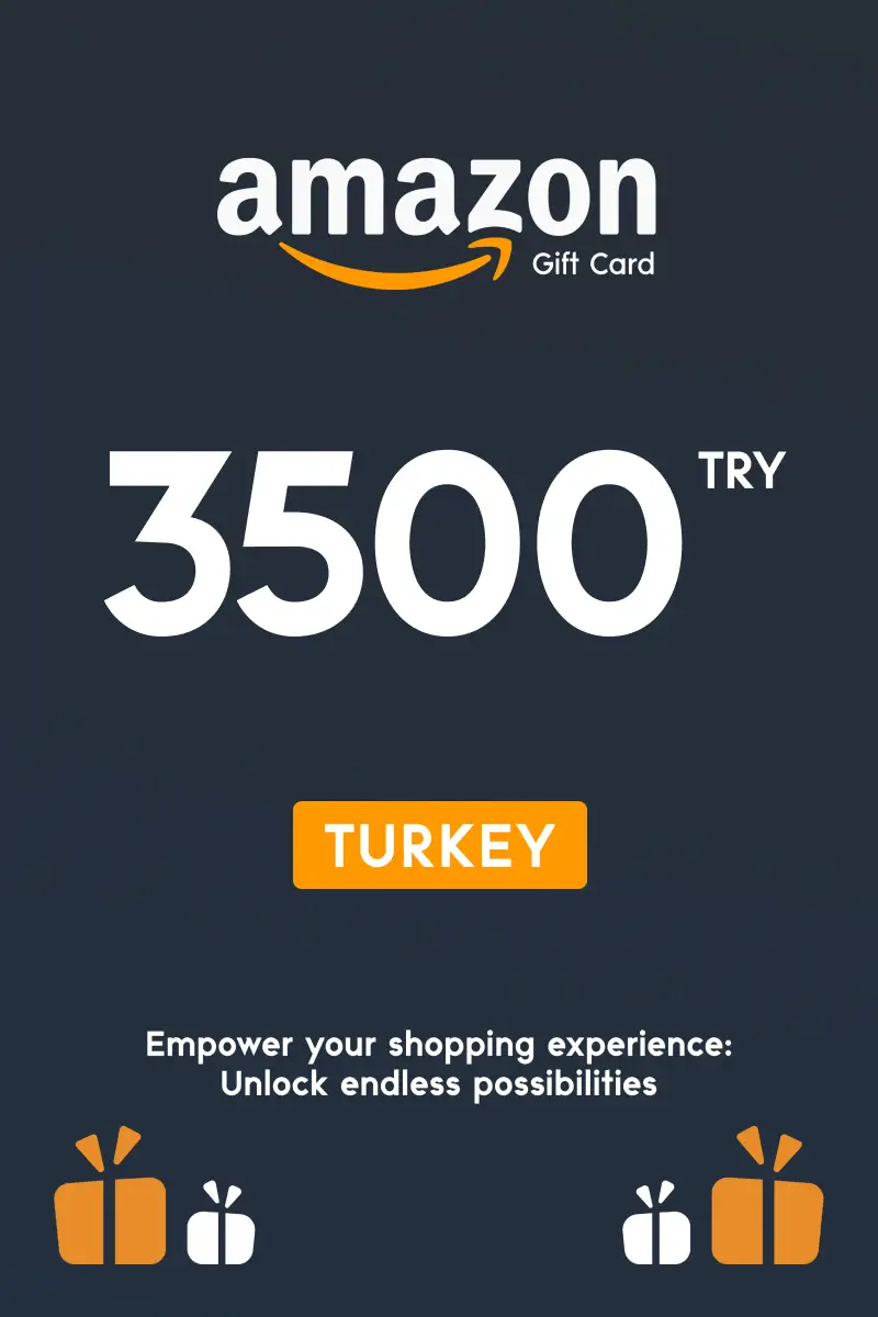 Amazon 3500 TRY Gift Card (Turkey) - Digital Key