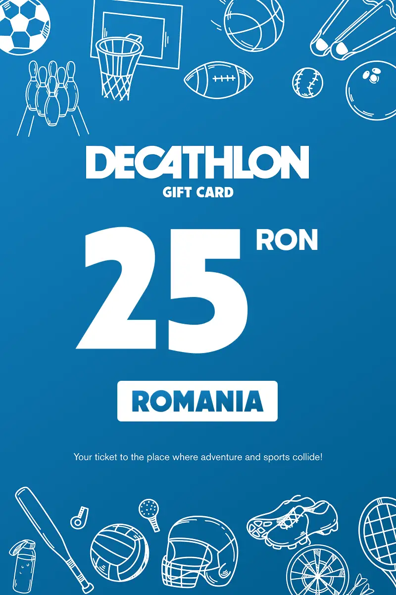 Decathlon 25 RON Gift Card (Romania) - Digital Key