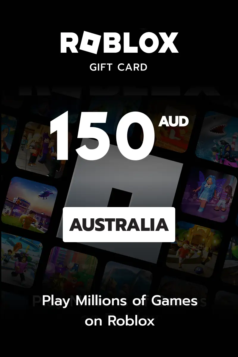 Roblox 150 AUD Gift Card (Australia) - Digital Key