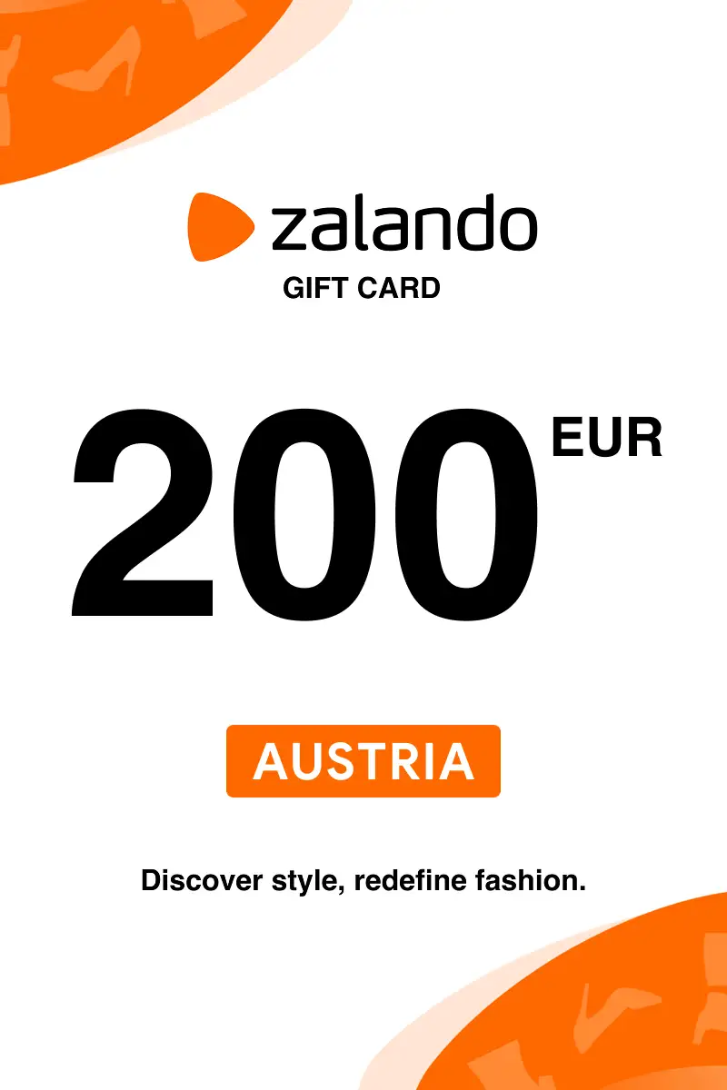 Zalando 200 EUR Gift Card (Austria) - Digital Key