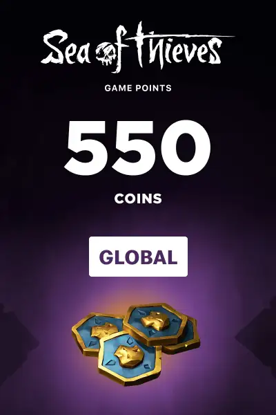 Sea of Thieves 550 Coins Ancient Coin Pack (Global) (PC / Xbox One / Xbox Series X|S) - Xbox Live - Digital Key