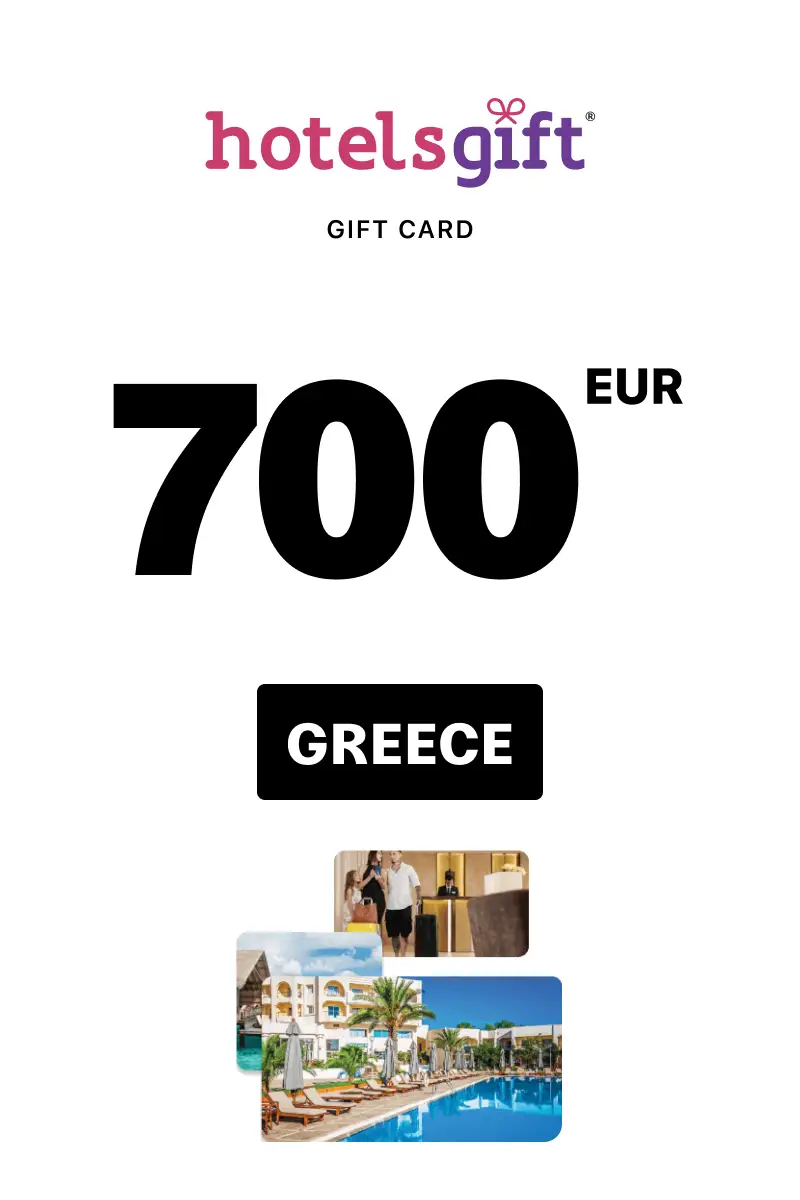 Hotels Gift 700 EUR Gift Card (Greece) - Digital Key