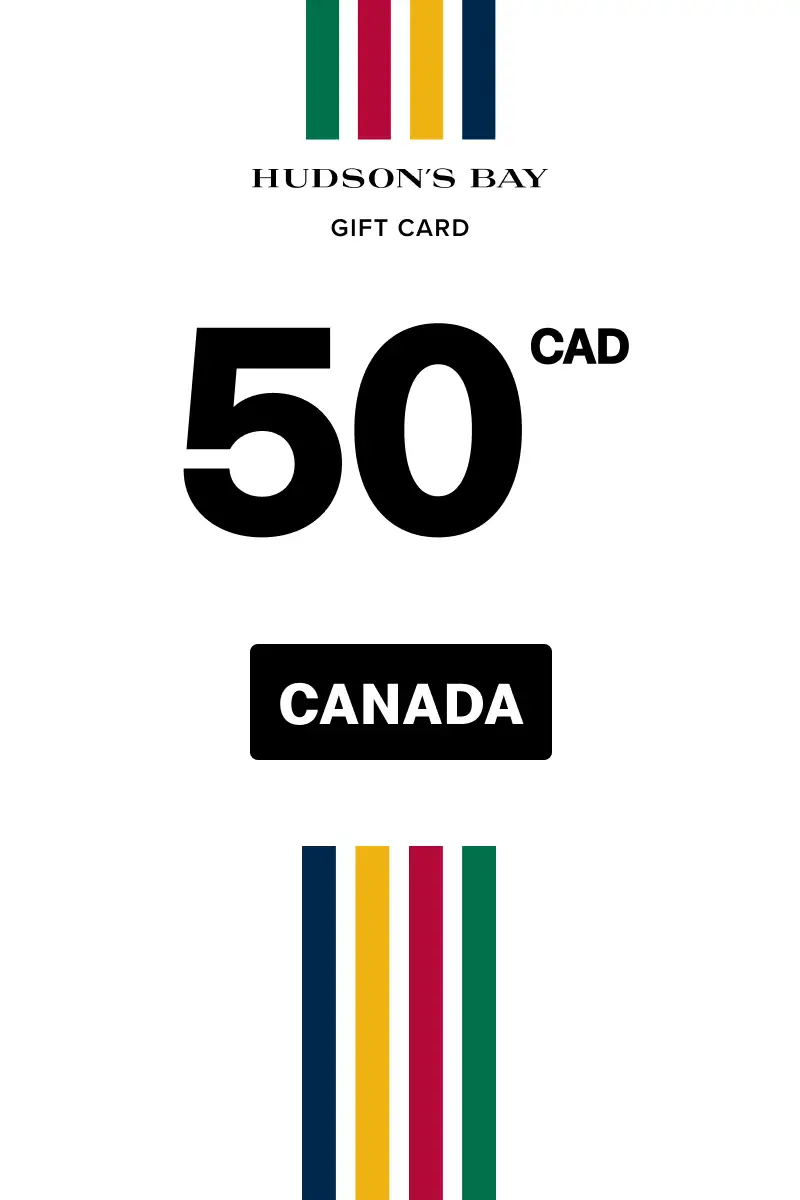 Hudson's Bay 50 CAD Gift Card (Canada) - Digital Key