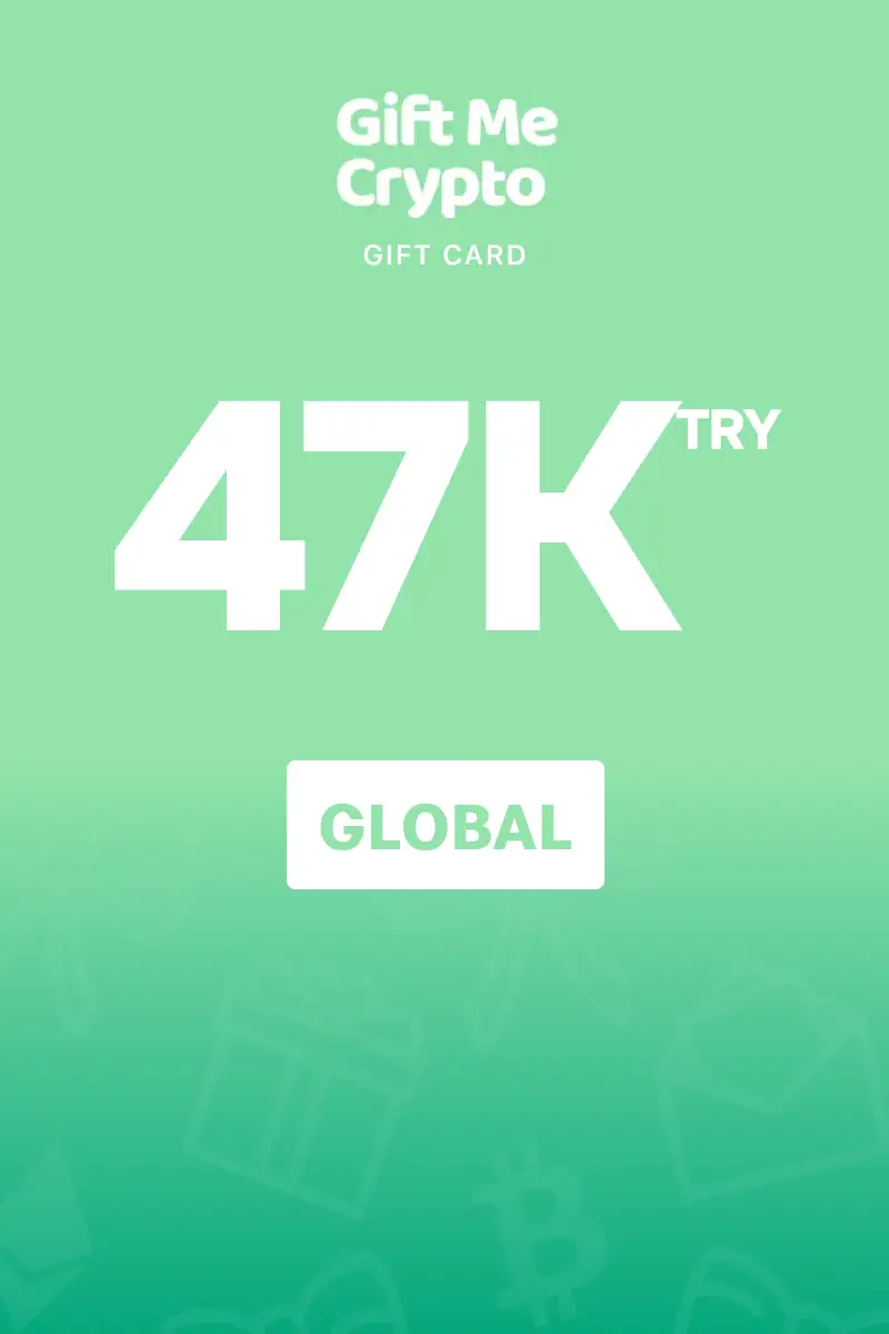Gift Me Crypto 47000 TRY Gift Card (Global) - Digital Key