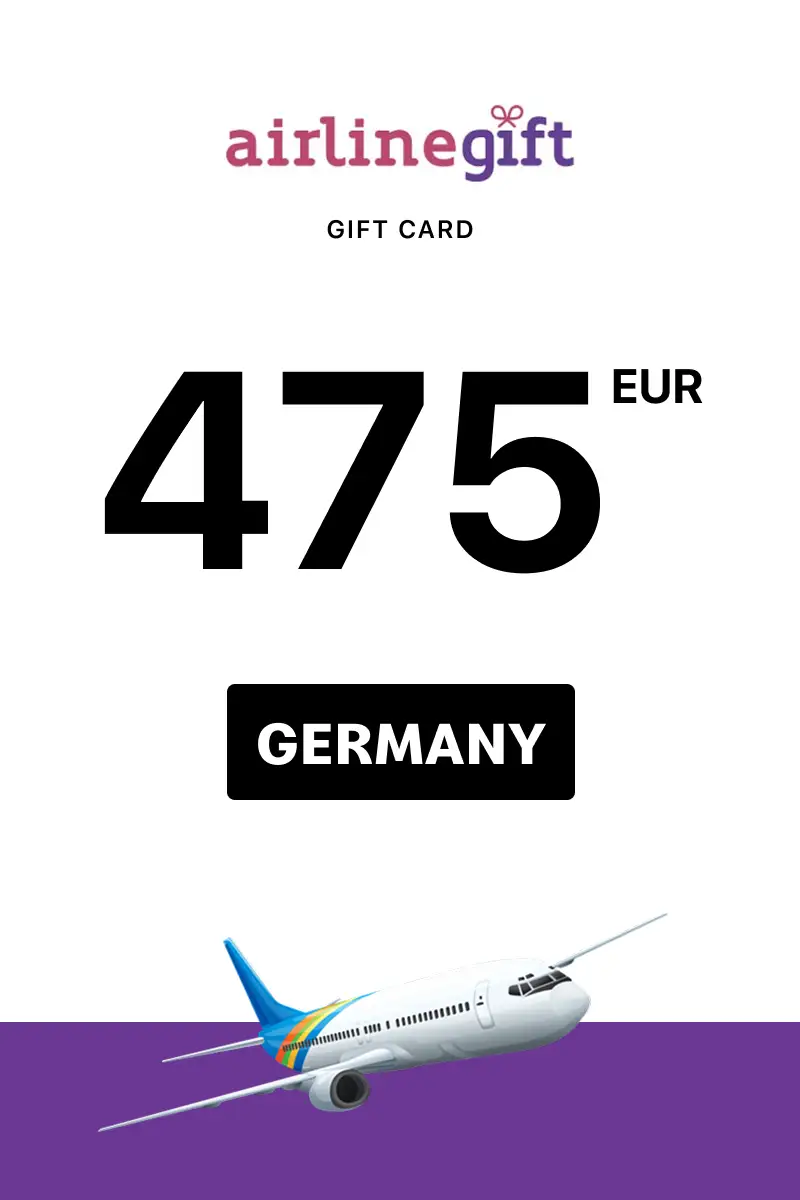 Airline Gift 475 EUR Gift Card (Germany) - Digital Key