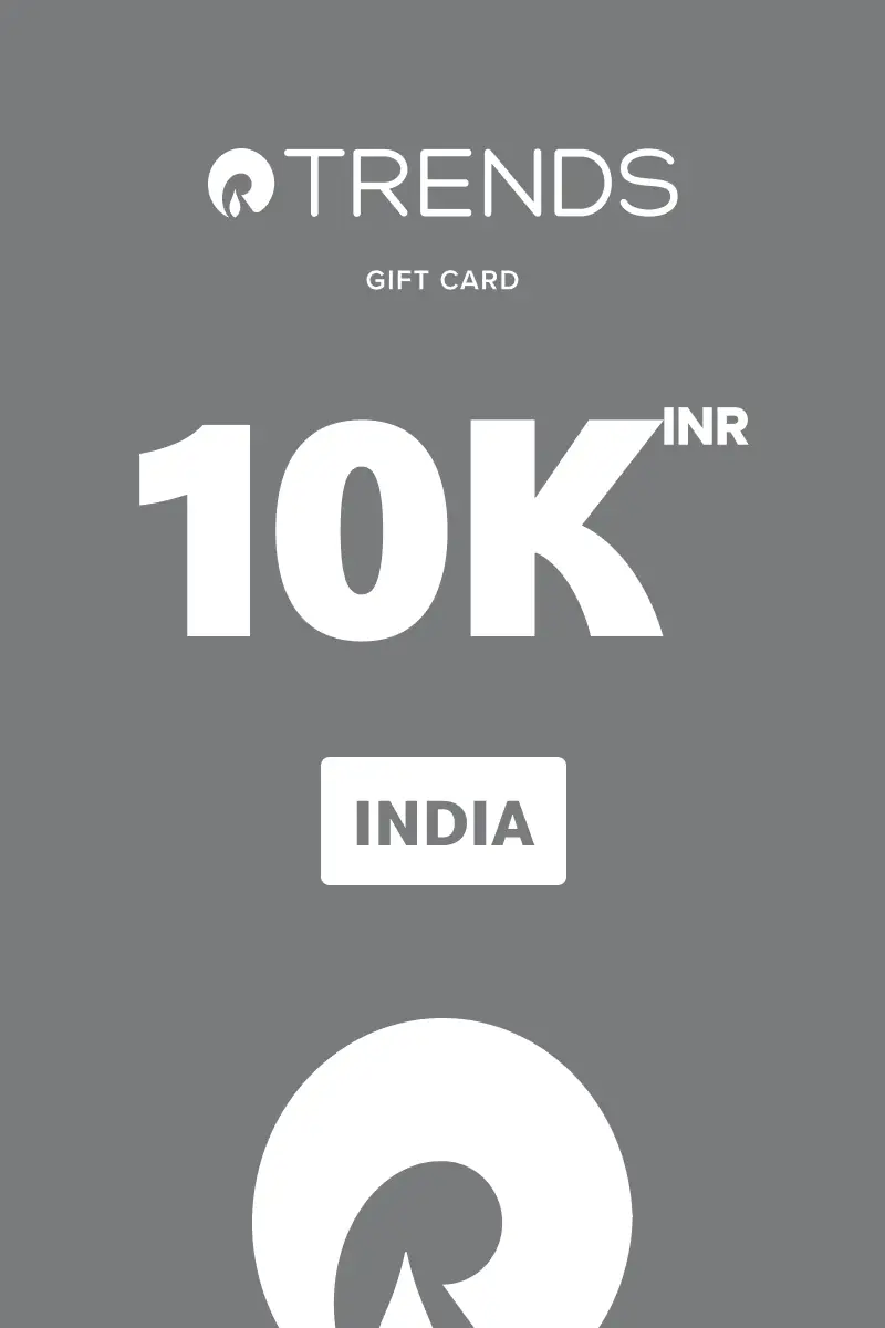 Reliance Trends 10000 INR Gift Card (India) - Digital Key