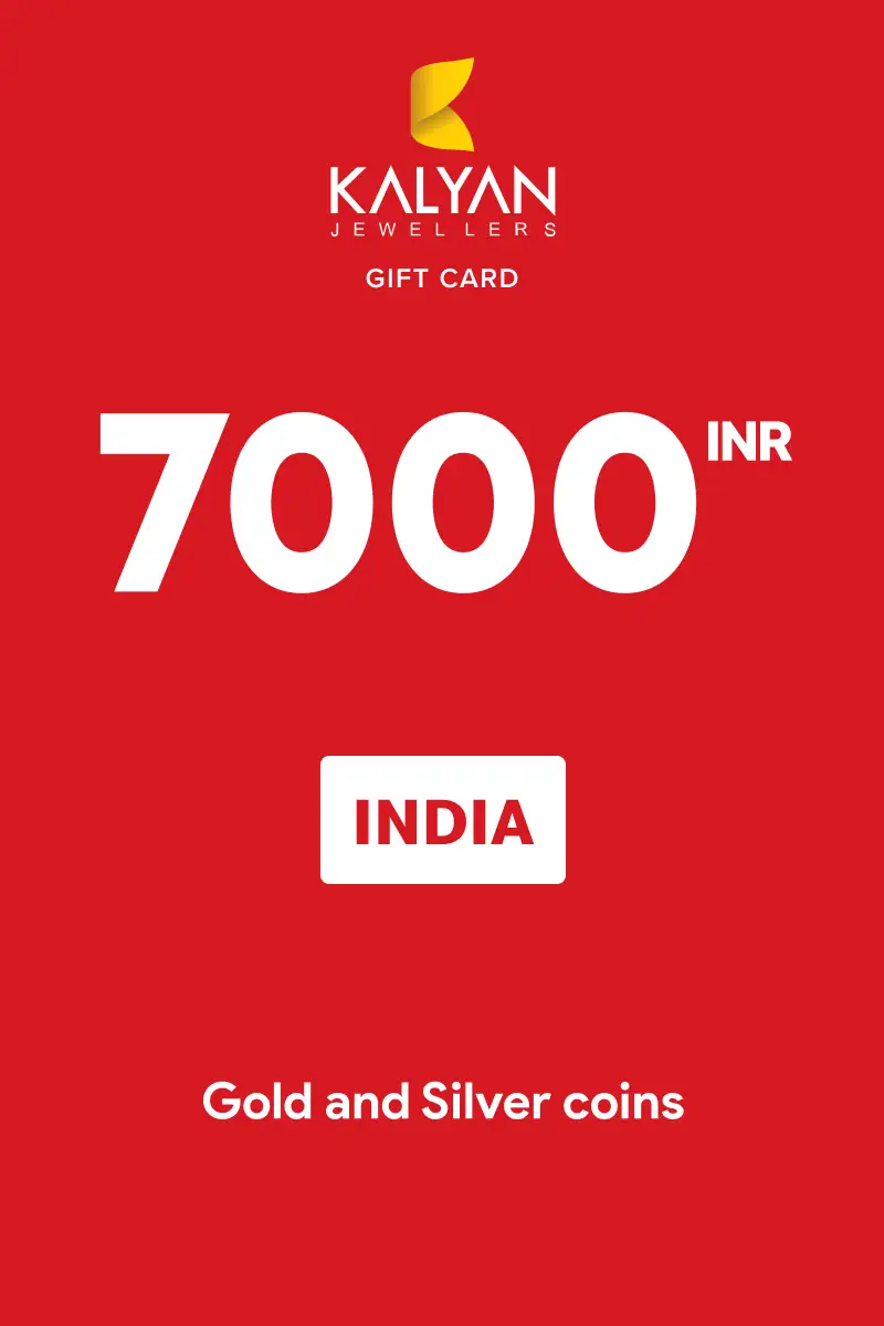 Kalyan Gold and Silver coins 7000 INR Gift Card (India) - Digital Key
