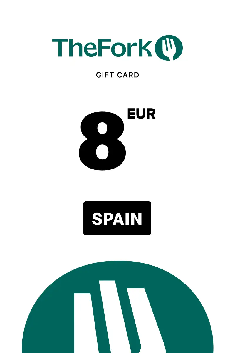 TheFork 8 EUR Gift Card (Spain) - Digital Key