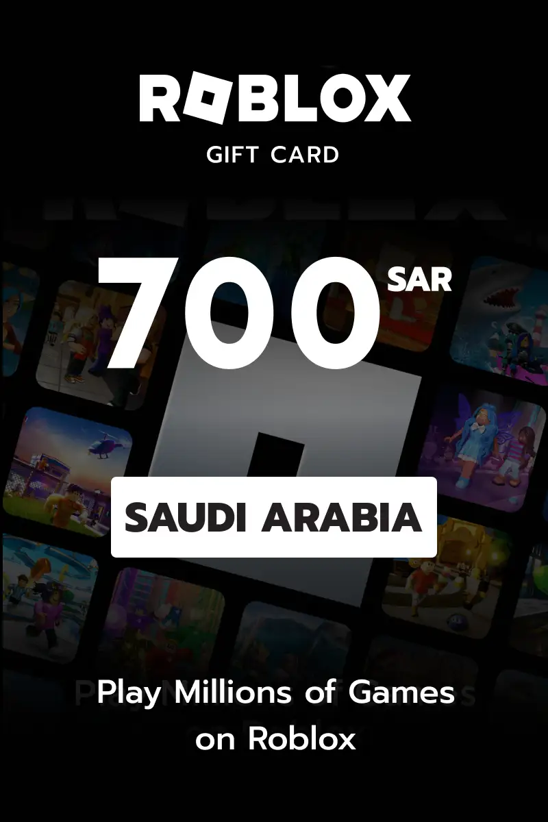 Roblox 700 SAR Gift Card (Saudi Arabia) - Digital Key