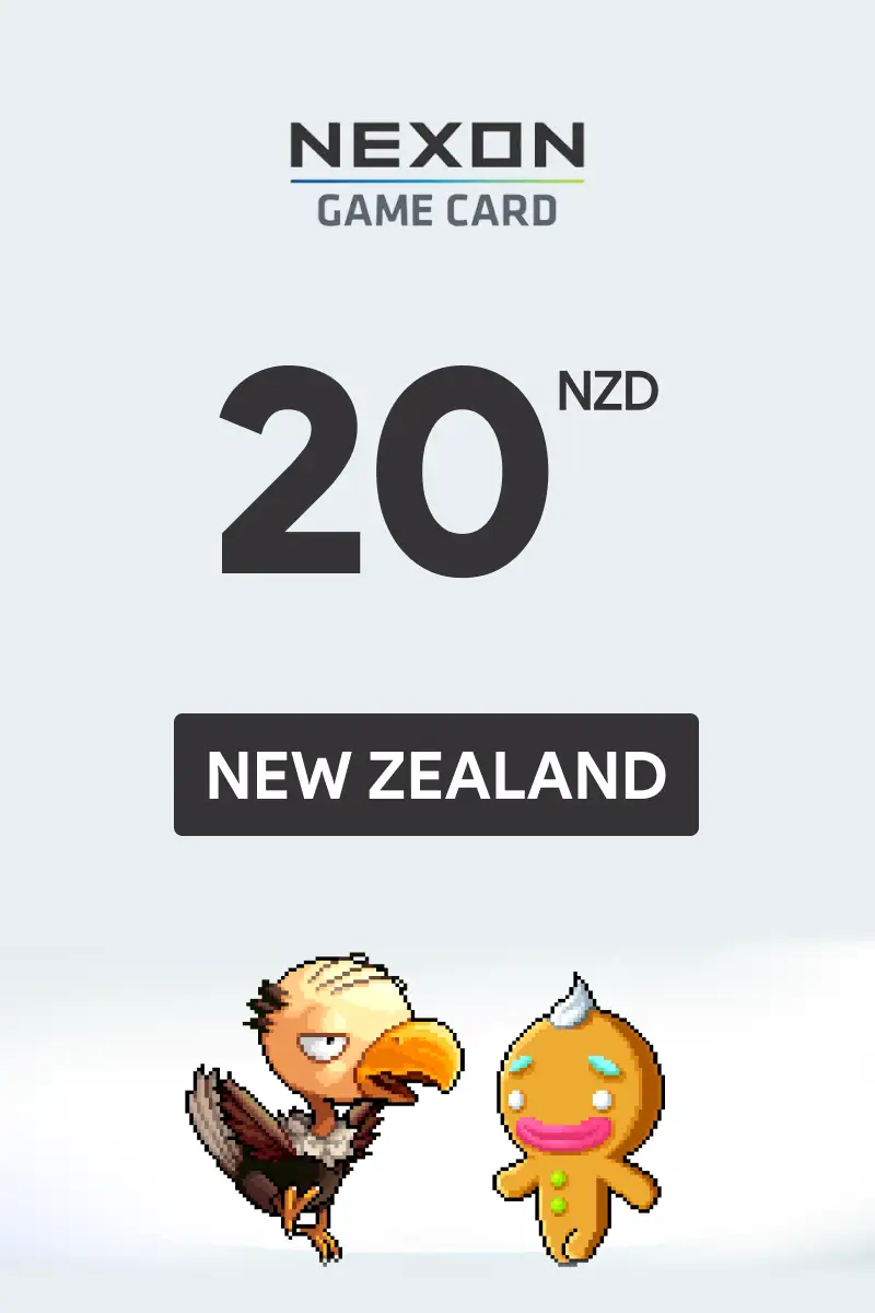 Nexon Game Card 20 NZD Gift Card (New Zealand) - Digital Key